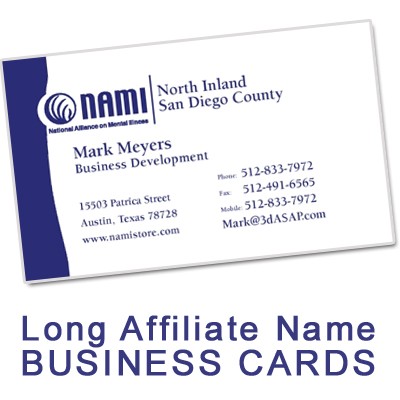  Business Card (Long Affiliate Name)